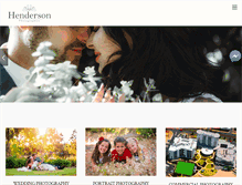 Tablet Screenshot of hendersonphotographics.com.au